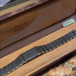 BRAND NEW VINTAGE LASSALE SEIKO WATCH